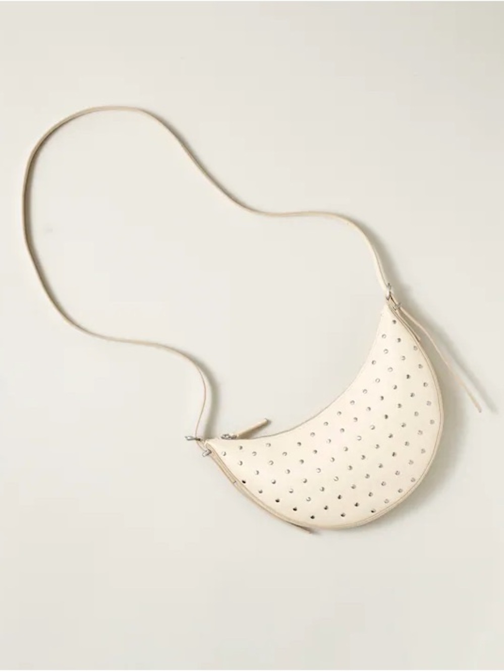 Madewell Essential mini crossbody bag - Studded Cream